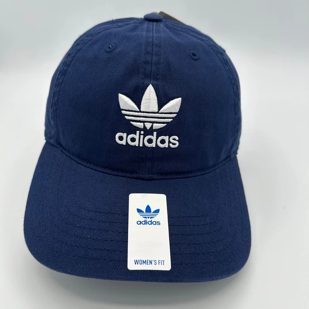 Adidas Originals Relaxed Strapback Women OSFA Dark Blue Athleisure Sporty